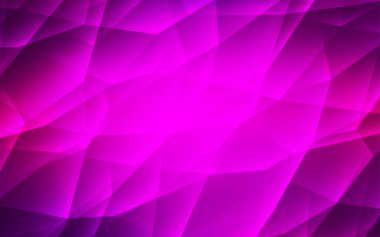 Üçgenli koyu mor vektör arkaplanı.