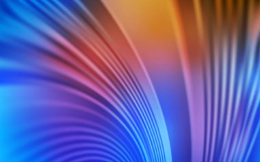 Açık Mavi, Wry çizgileri olan sarı vektör şablonu.