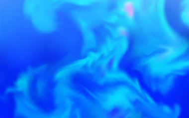 Açık BLUE vektörü soyut parlak şablonu bulanıklaştırdı.