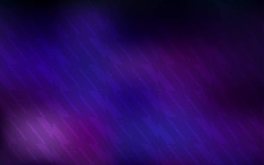 Koyu Pembe, stright çizgili mavi vektör arka plan.