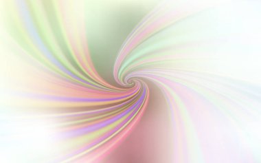 Açık Pembe, Kavisli çizgilere sahip yeşil vektör arka planı.