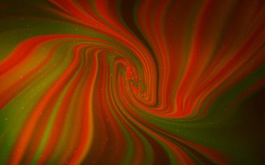 Samanyolu yıldızları ile Koyu Turuncu vektör dokusu.