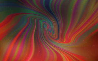 Kozmik yıldız ile koyu kırmızı vektör düzeni.