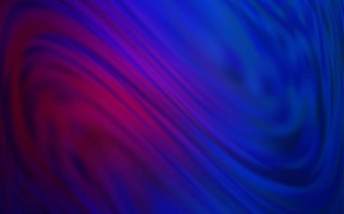 Koyu pembe, mavi vektör Parlatıcı soyut şablon bulanık..