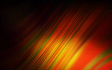 Samanyolu yıldızları ile Koyu Turuncu vektör dokusu.