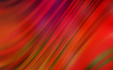 Gece gökyüzü desenle ışık kırmızı vektör yıldız.