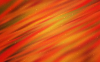 Işık kırmızı vektör düzen kozmik yıldız ile.