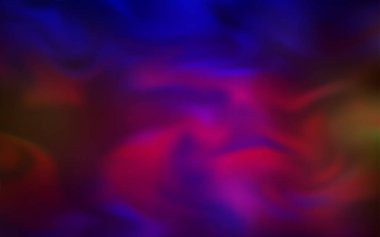 Koyu Mavi, Kırmızı vektör bulanık desen.