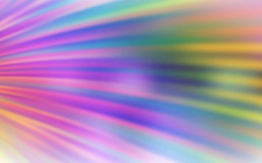 Bükülmüş çizgileri olan çok renkli vektör arkaplanı.