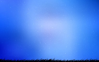Astronomik yıldızlar ile açık mavi vektör arka plan.