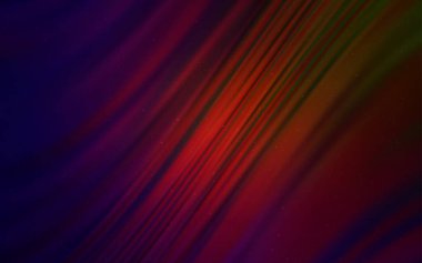 Koyu Yeşil, Gökada yıldızları ile kırmızı vektör arka plan.