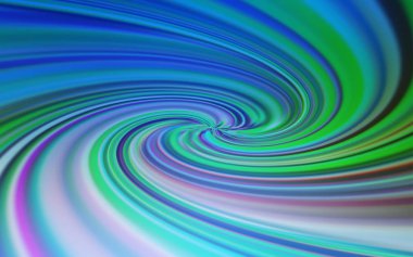 Açık mavi, yeşil vektör parlak deseni bulanıklaştırdı.