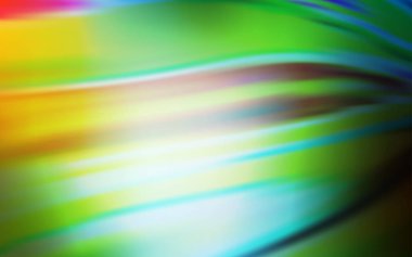 Açık Mavi ve Yeşil vektör parlak şablonu bulanıklaştırdı.