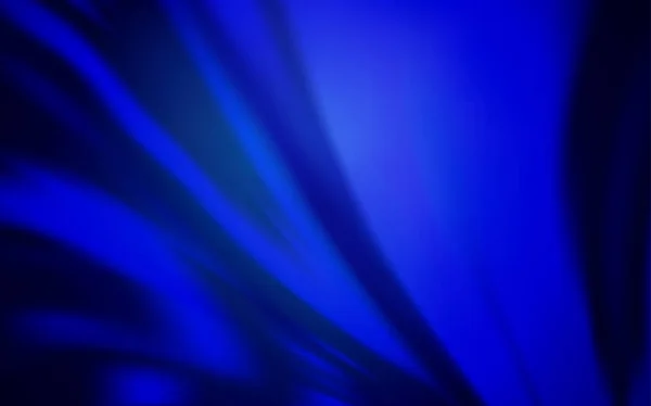 Donker blauwe vector wazig heldere textuur. — Stockvector