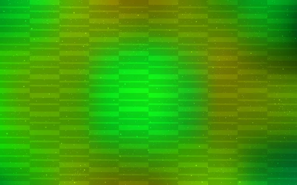 Lichtgroen, geel vector patroon met scherpe lijnen. — Stockvector