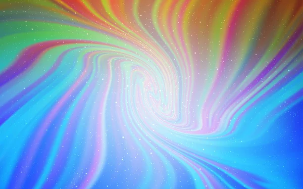 Açık Mavi, Kozmik yıldızlarla sarı vektör düzeni.