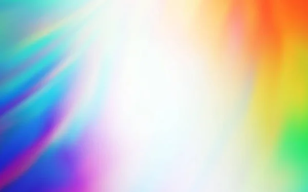 Luz Multicolor vector difuminado brillo plantilla abstracta . — Vector de stock