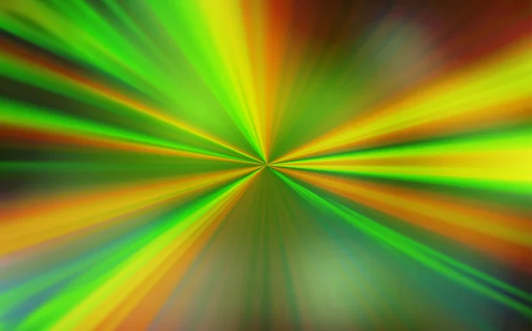 Vert clair, Vecteur jaune motif lumineux flou . — Image vectorielle