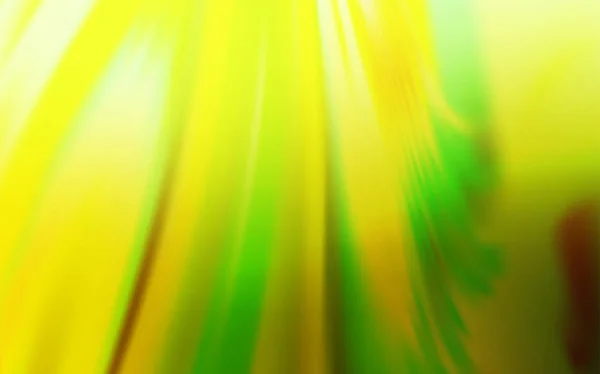 Vert clair, Vecteur jaune abstrait fond flou. — Image vectorielle