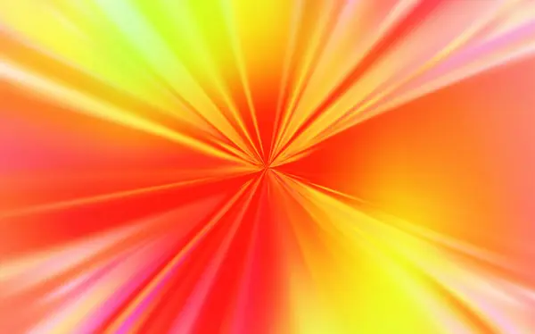 Ljusröd, gul vektor färgglada oskärpa bakgrund. — Stock vektor
