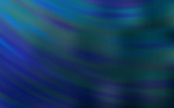 Ljus blå vektor bakgrund med böjda linjer. — Stock vektor
