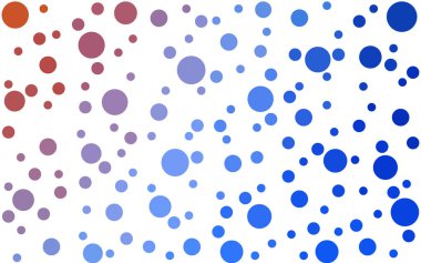 Açık Mavi, baloncuklu kırmızı vektör arkaplanı.