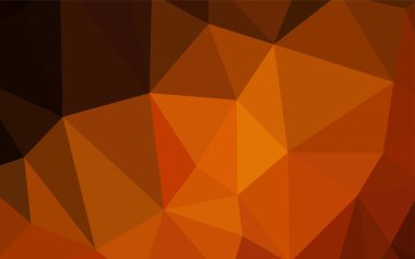 Koyu kırmızı vektör düşük poli örtüsü.