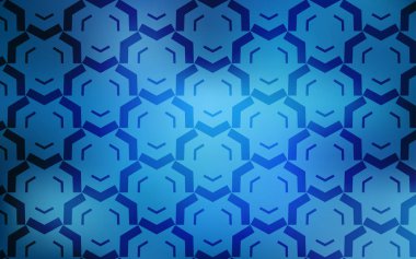 Kavisli çizgilerle açık Mavi vektör arka planı.