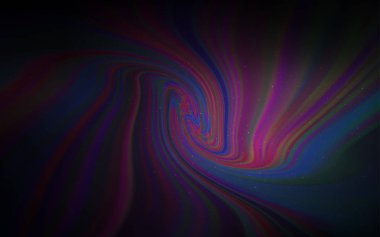 Kozmik yıldız ile koyu mor vektör düzeni.