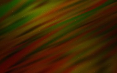 Uzay yıldızları ile koyu sarı vektör şablonu.