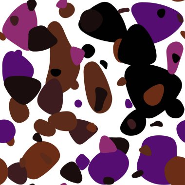 Koyu Pembe, noktalar ile kırmızı vektör dikişsiz zemin.