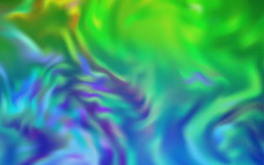 Açık Mavi, Yeşil vektör bulanık şablon.