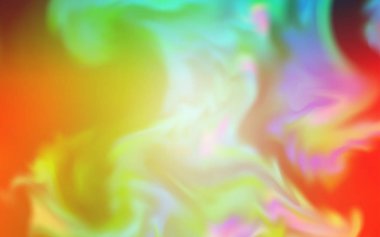 Açık Yeşil, Kırmızı vektör soyut bulanık görünüm.