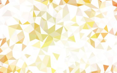 Açık BLUE vektör çokgen şablonu.