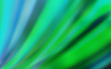 Açık Yeşil Vektör soyut parlak desen.