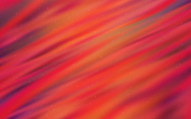 Uzay yıldızları ile açık kırmızı vektör şablonu.