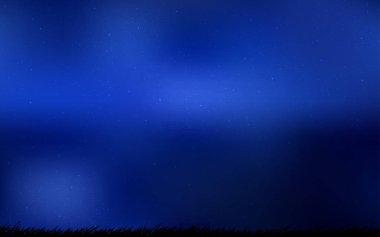 Koyu mavi vektör şablon alan yıldız.