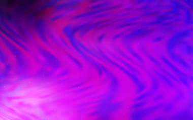 Açık Pembe, Gece gökyüzü yıldızları ile Mavi vektör deseni.