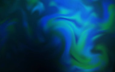 Koyu Mavili vektör soyut parlak şablonu bulanıklaştırdı.