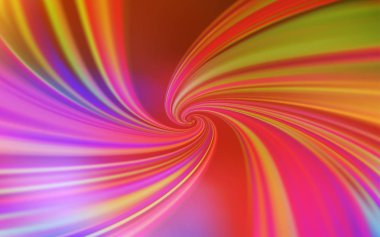 Açık Mavi, Eğri çizgilerle sarı vektör düzeni.