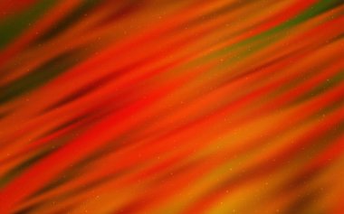 Kozmik yıldızlarla Açık Turuncu vektör düzeni.