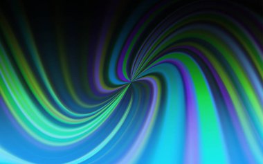 Koyu mavi vektör parlaklığı soyut arkaplanı bulanıklaştırdı.