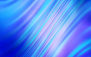 Astronomik yıldızlar ile açık mavi vektör arka plan.