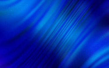 Kozmik Yıldızlar ile açık mavi vektör düzeni.