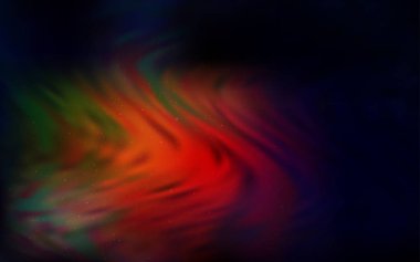 Kozmik yıldız ile koyu kırmızı vektör düzeni.