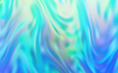 Açık Mavi ve Yeşil vektör parlak şablonu bulanıklaştırdı.