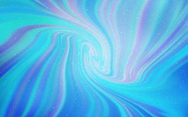 Gökada yıldız ışık mavi vektör arka plan.