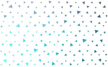 Açık Pembe, Mavi vektör çokgen şablon.