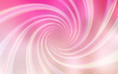 Açık Pembe, Samanyolu yıldız sarı vektör doku.