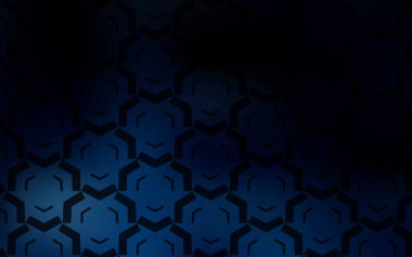 Çizgileri olan koyu mavi vektör deseni.